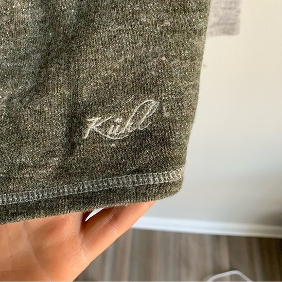 KUHL women’s wool blend nova cowl neck sweater olive green size medium - Picture 6 of 9